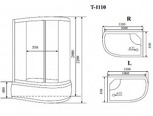 ������� ������ Timo Standart 110*85*220  (T-1110PL) �� �������� ������� � �. ������� �����