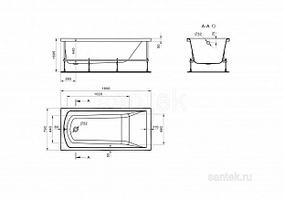 ��������� ����� Santek ����� 160�75 ������������� 1WH501597 �� �������� ������� � �. ������� �����