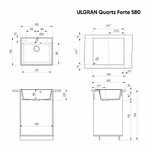 ����� ULGRAN Quartz ������ (Forte 580-08)