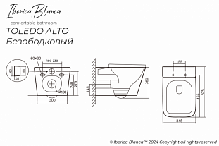 ������ ��������� ������������ IBERICA BLANCA TOLEDO ALTO �� �������� ������� � �. ������� �����