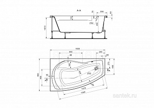 ��������� ����� Santek ������� 150�90 L ������������� ����� 1WH111984 �� �������� ������� � �. ������� �����