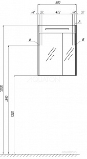 ���������� ���� Aquaton ������ 60 ��� �������� 1A216202SIW70 �� �������� ������� � �. ������� �����