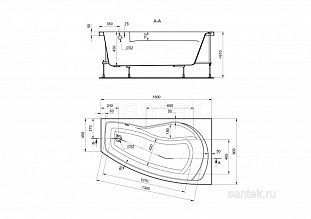 ��������� ����� Santek ������� 150�90 R ������������� ����� 1WH111985 �� �������� ������� � �. ������� �����
