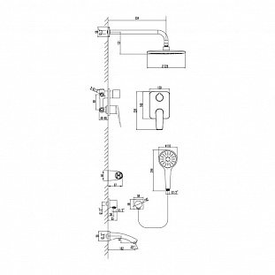 ��������� Lemark Bronx LM3722BL ��� ����� � ����, ������������ �� �������� ������� � �. ������� �����