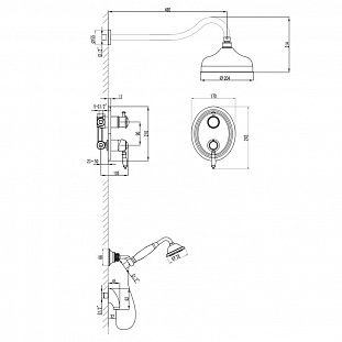 ��������� Lemark Villa LM4829B ��� ����, ������������ �� �������� ������� � �. ������� �����