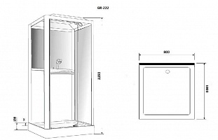 ������� ������ Grossman GR222 (80x100x225) �� �������� ������� � �. ������� �����