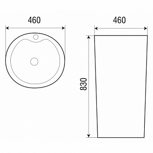 WW SALZBACH 007 GL-WT �������� ��������� ����� ������ 460�460�830 �� �������� ������� � �. ������� �����