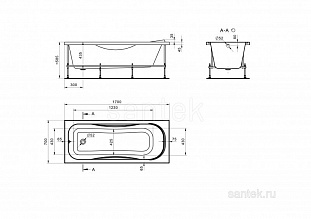 ��������� ����� Santek �������� 170�70 ������������� ����� 1WH302207 �� �������� ������� � �. ������� �����