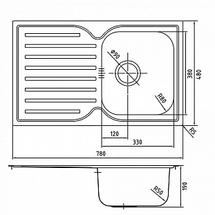 �������� ����� IDDIS 780*480, Strit S (STR78SDi77)