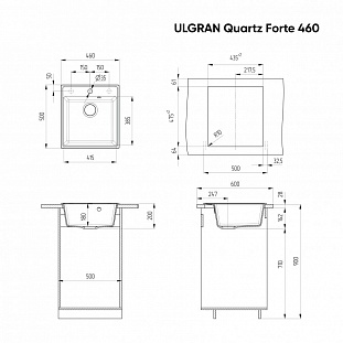 ����� ULGRAN Quartz ������ (Forte 460-08)