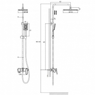 ������� ������� RUSH Nevis (NE1735-40Black) �� �������� ������� � �. ������� �����