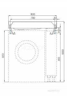 ����� ��� �������� Aquaton ������ 80 ����� 1A236101LH010 �� �������� ������� � �. ������� �����