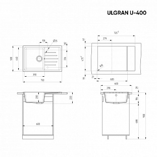 ����� Ulgran Classic ������-������ (U-400-344)