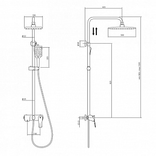 ������� ������� RUSH Nevis (NE1735-40) �� �������� ������� � �. ������� �����
