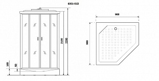 ������� ������ Niagara NG- 6001-01D (900�900�2200) �� �������� ������� � �. ������� �����