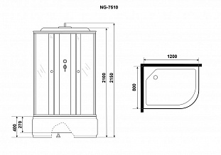 ������� ������ Niagara Eco E120/80/40L/TN 120�80 �� �������� ������� � �. ������� �����