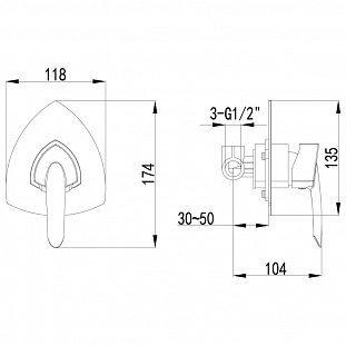 ��������� Lemark Mars LM3523C ��� ����, ������������ �� �������� ������� � �. ������� �����