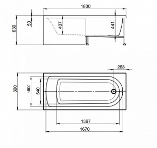 ��������� ����� TIMO  MIKA 1800*800*580 (MIKA1880) �� �������� ������� � �. ������� �����