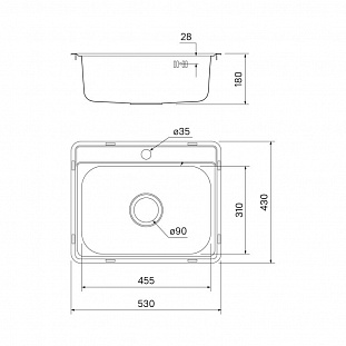 ����� IDDIS Basic ����������� ����� ������������ 530*430 (BAS53P0i77)