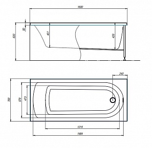 ��������� ����� TIMO  MIKA 1600*700*580 (MIKA1670) �� �������� ������� � �. ������� �����
