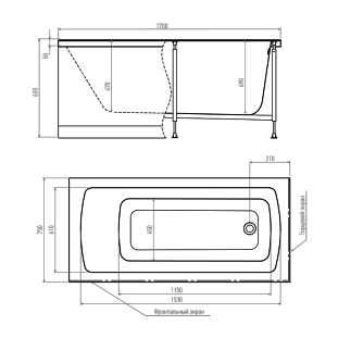 ��������� ����� TIMO  RITTA 1200*700*630 (RITTA1270) �� �������� ������� � �. ������� �����