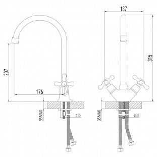 ��������� Lemark Standard LM2105C ��� ����� �� �������� ������� � �. ������� �����