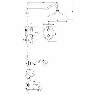 ��������� Lemark Villa LM4822B ��� ����� � ����, ������������ �� �������� ������� � �. ������� �����