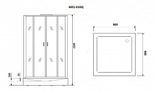 ������� ������ Niagara NG- 6001-01GQ (900�900�2100) �� �������� ������� � �. ������� �����