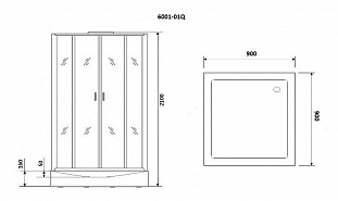 ������� ������ Niagara NG- 6001-01Q (900�900�2100) �� �������� ������� � �. ������� �����