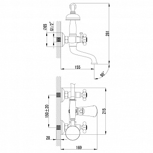 ��������� Lemark Vintage LM2812B ��� ����� �� �������� ������� � �. ������� �����