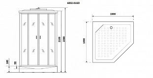 ������� ������ Niagara NG- 6002-01GD (1000�1000�2200) �� �������� ������� � �. ������� �����